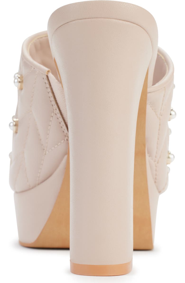 KARL LAGERFELD PARIS Aviva Platform Sandal, Alternate, color, Shell