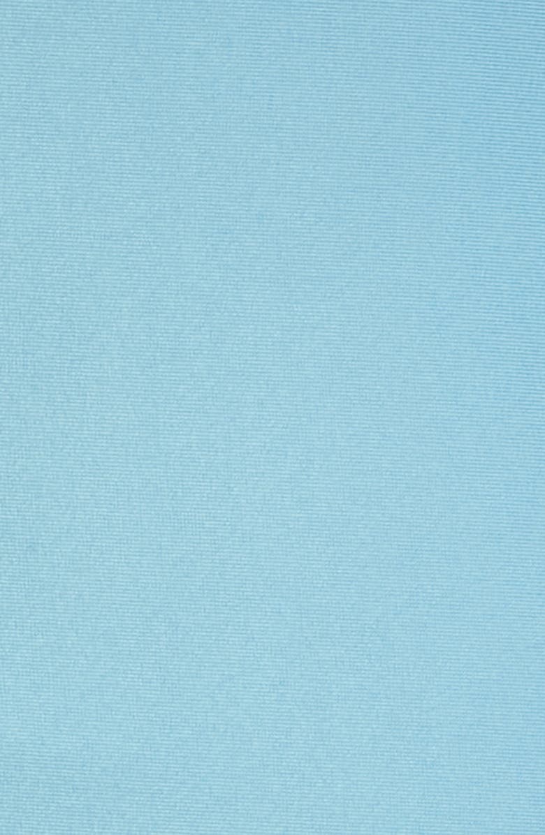 Rare London Bias Cut Liquid Satin Gown, Alternate, color, Blue