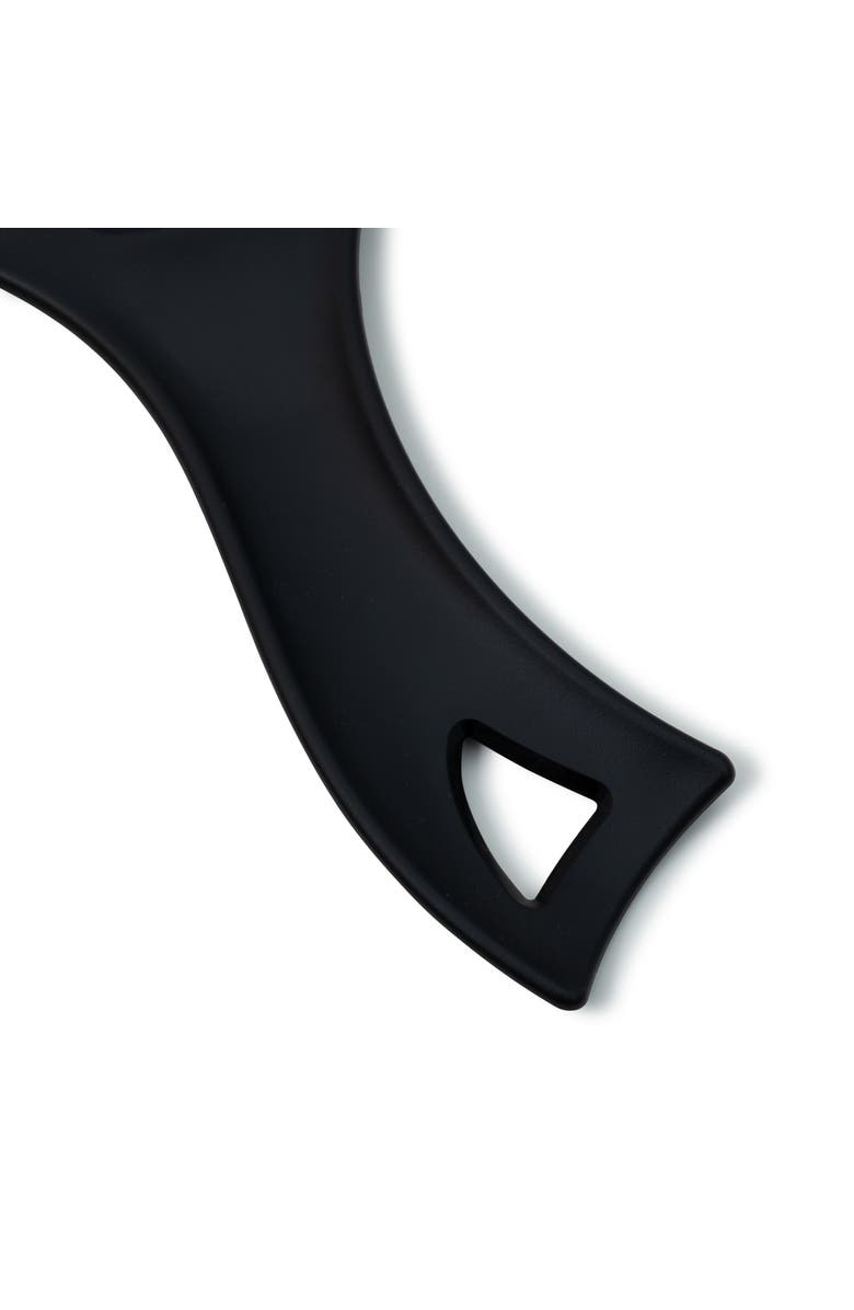 Zadro XL Teardrop Handheld Mirror with Handle, Alternate, color, Black