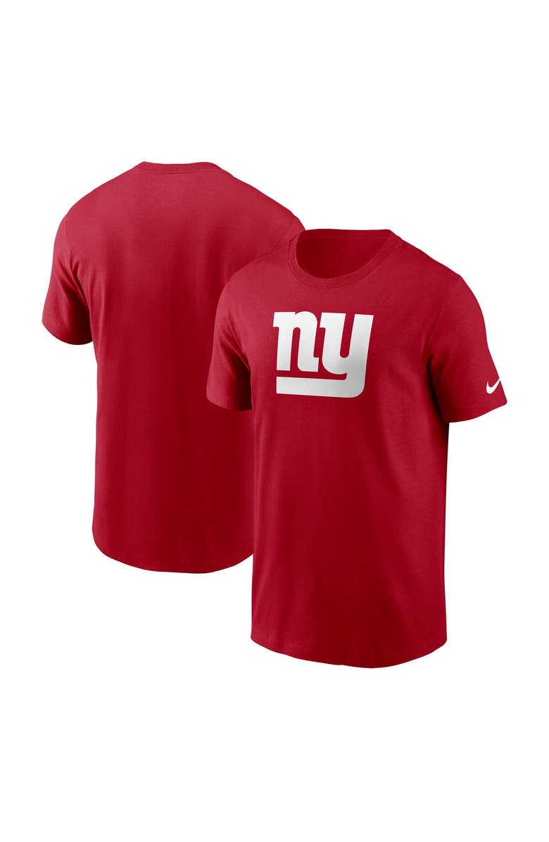 Nike Men's Nike Red New York Giants Primary Logo T-Shirt, Alternate, color, Red