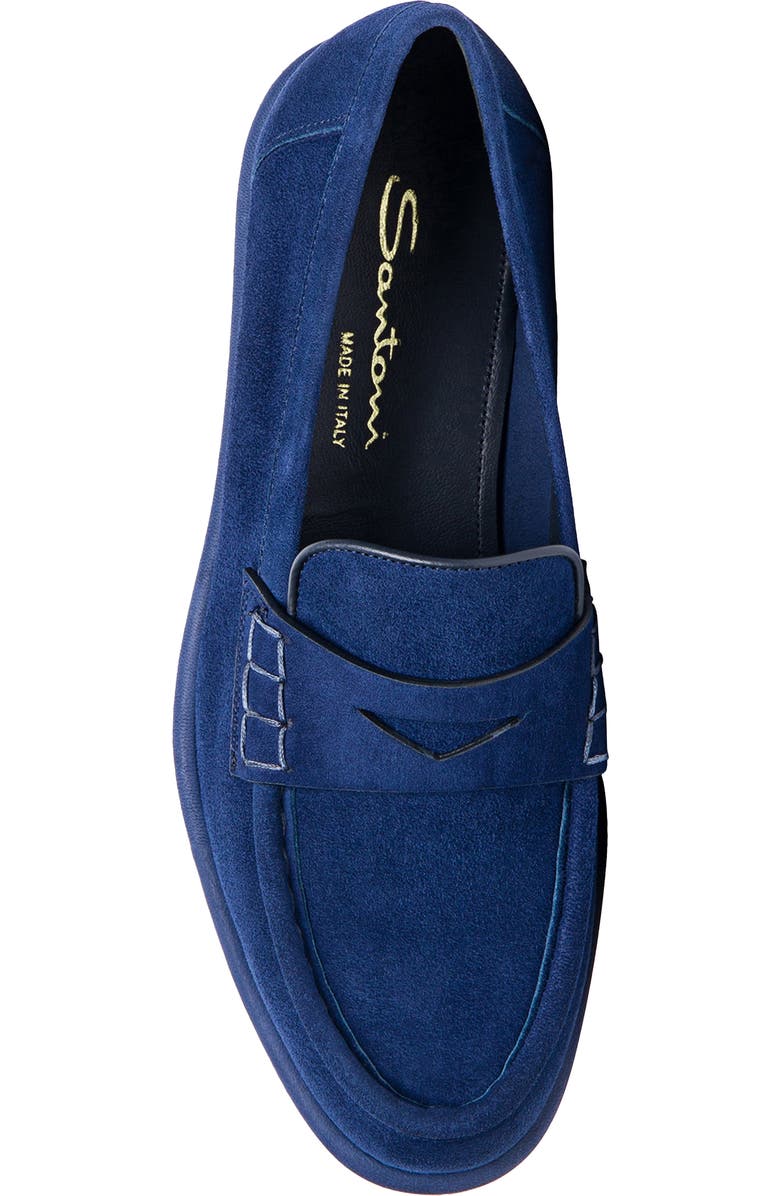 Santoni Funnel Penny Loafer, Alternate, color,
