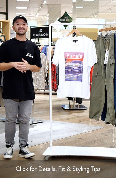 【PURPLE BRAND】★関税送料込★Clean Graphic T-Shirt PURPLE BRAND Clean Cotton Graphic T-Shirt | Nordstromrack