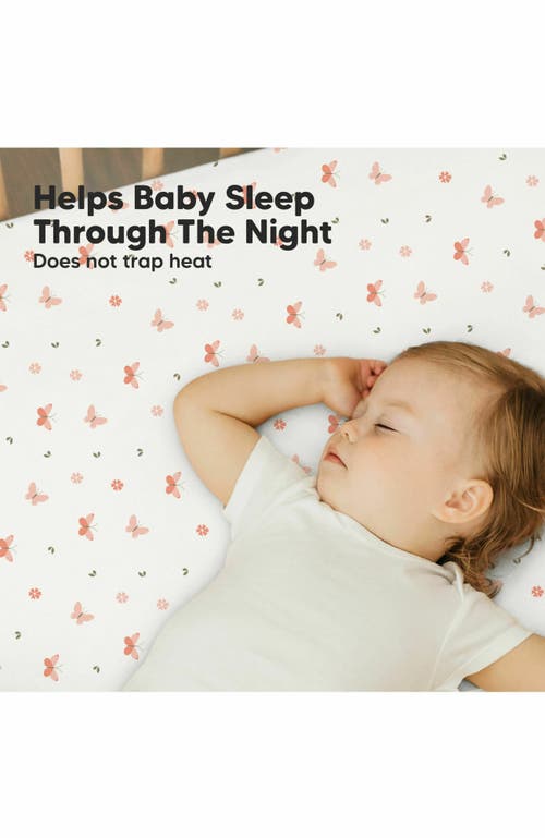 Keababies Soothe Fitted Mini Crib Sheet In Neutral