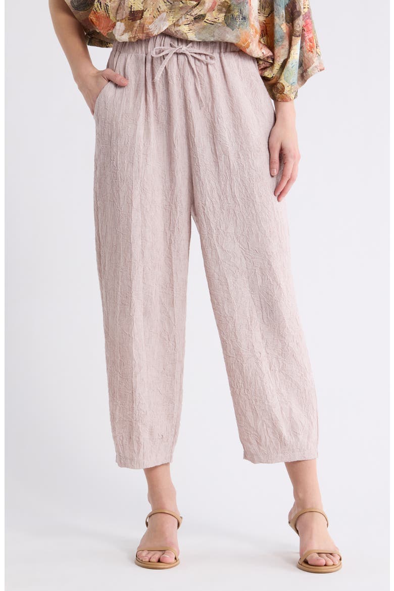 Soft Cotton Pull-On Pants, Main, color, MAUVE