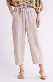 PATRIZIA LUCA Soft Cotton Pull-On Pants