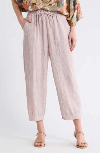PATRIZIA LUCA Soft Cotton Pull-On Pants
