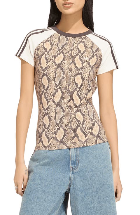 Cali Snakeskin Graphic T-Shirt