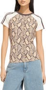 adidas Originals Cali Snakeskin Graphic T-Shirt