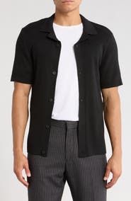 Abound Short Sleeve Button-Up Sweater