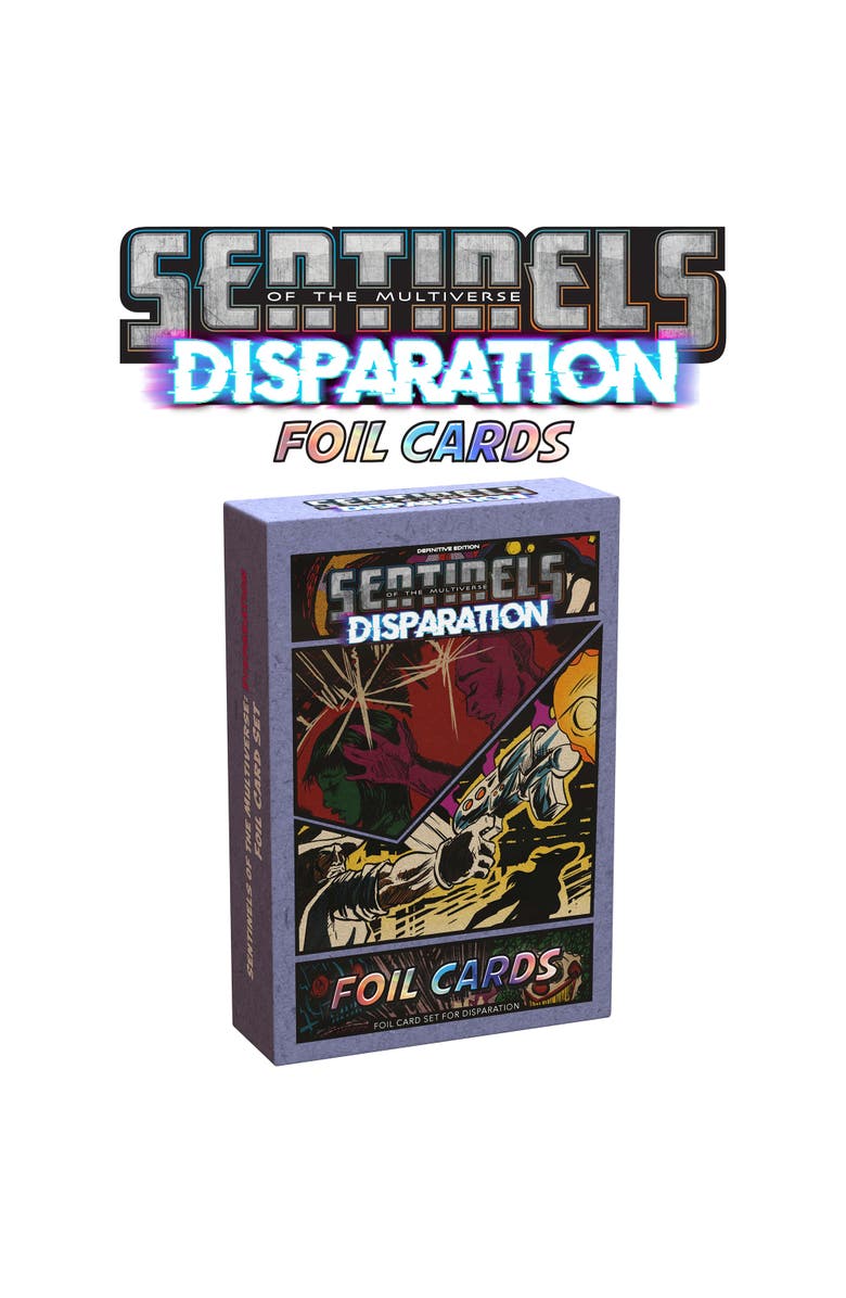 Greater Than Games Sentinels Of The Multiverse Disperation Foil Card Pack 3 Strategy Game, Alternate, color, Multicolored