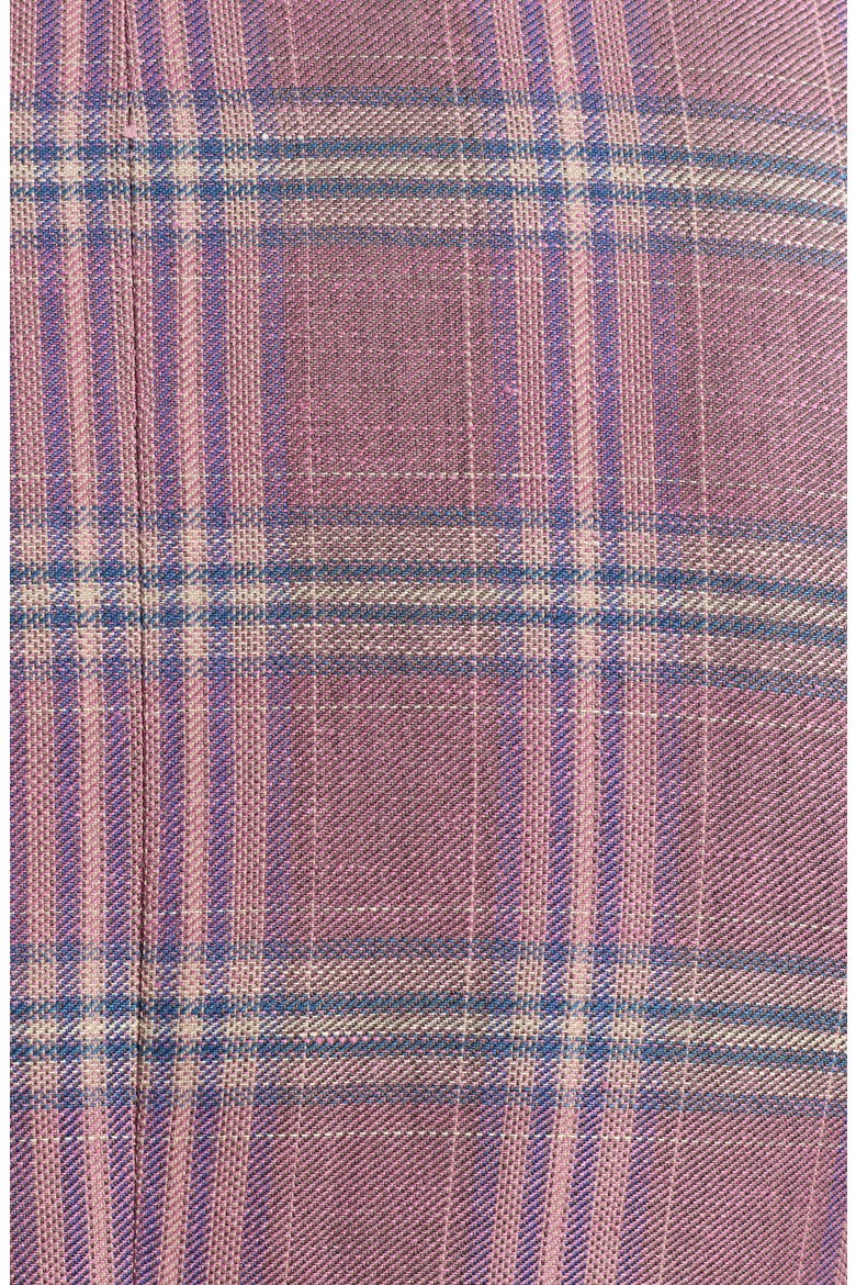 Plaid Wool Blend Sport Coat, Alternate, color, ROSE