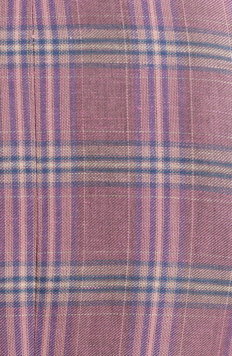 CRICKETEER Plaid Wool Blend Sport Coat, Alternate, color, Rose