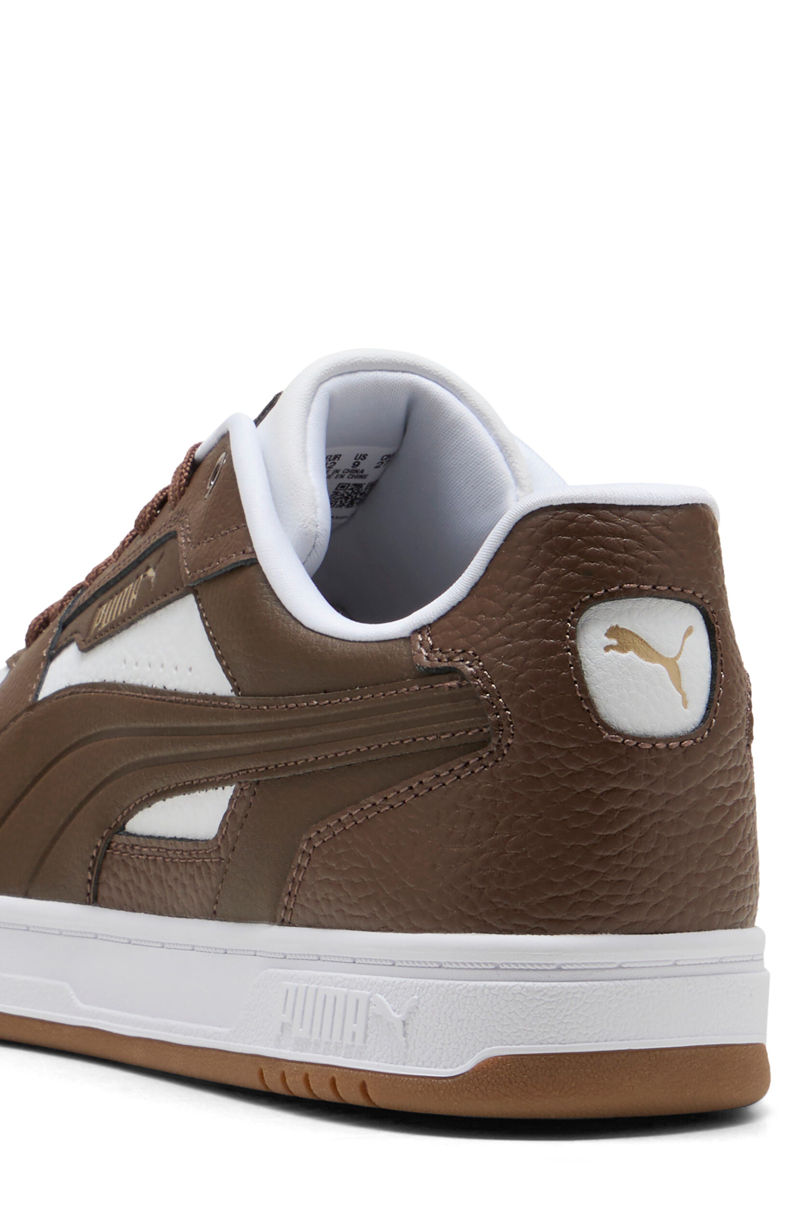 Caven III Plus Sneaker, Alternate, color, CHESTNUT BROWN/ WHITE/ GOLD