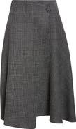 Michael Kors Collection Draped Wool Wrap Skirt