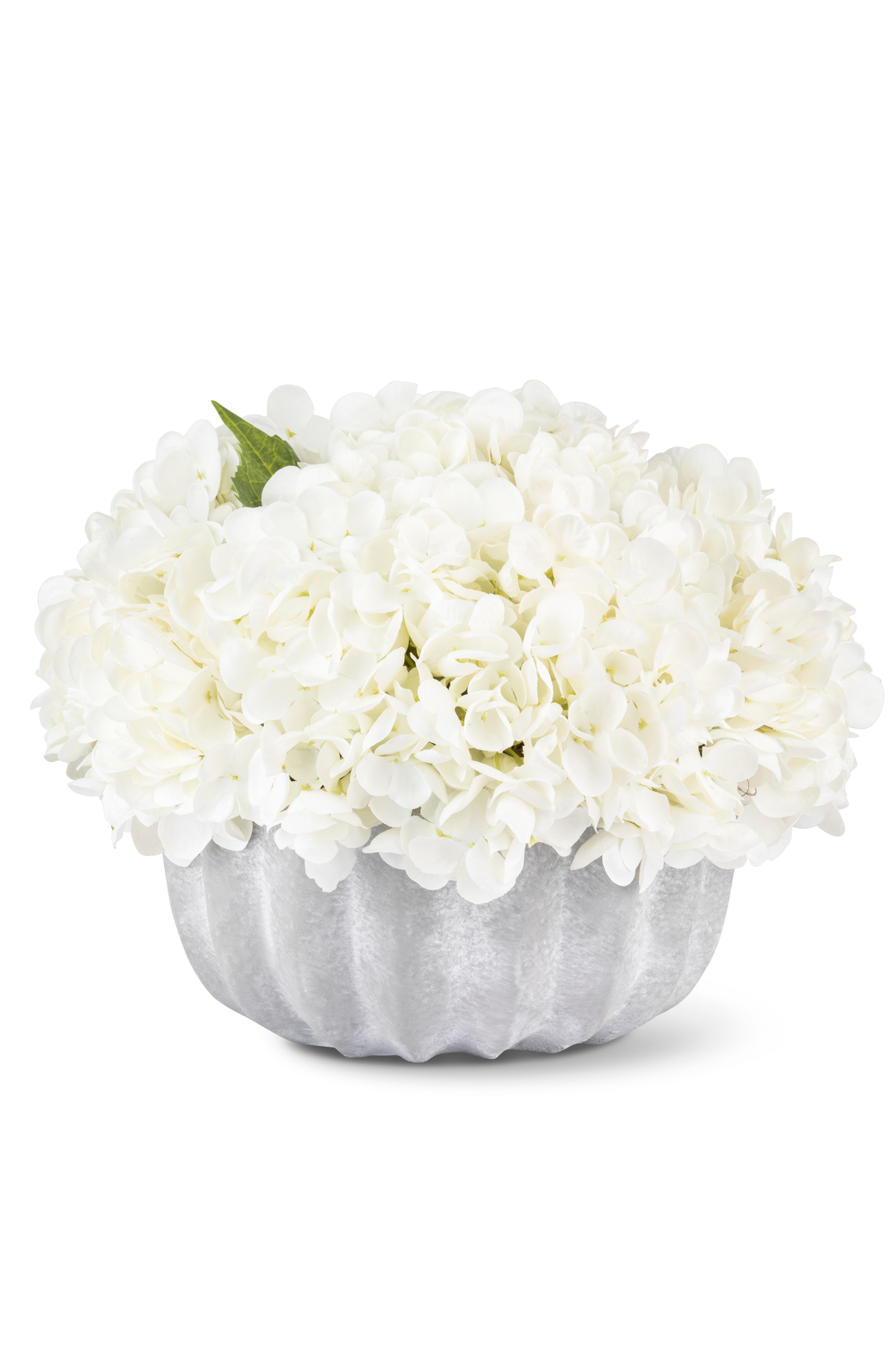 CocoBella Mareen RealTouch Hydrangea Arrangement - Snow