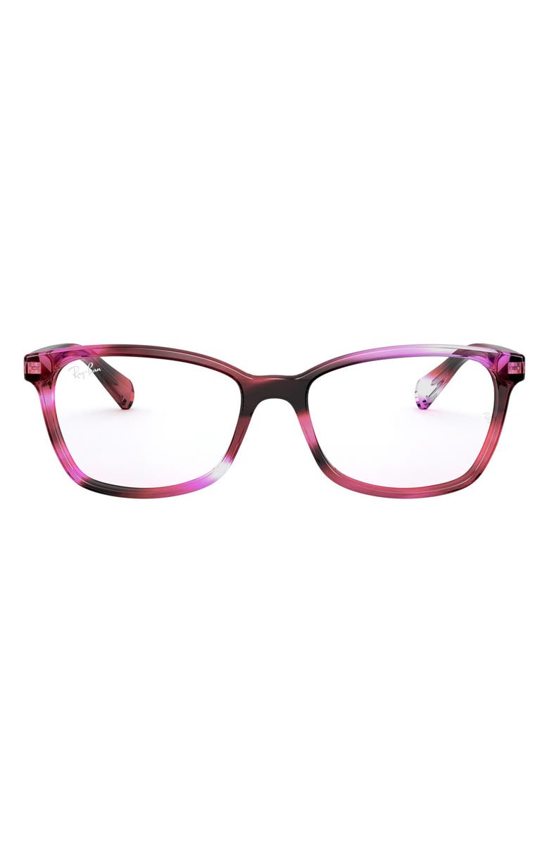 Ray-Ban 52mm Square Optical Glasses, Main, color, 