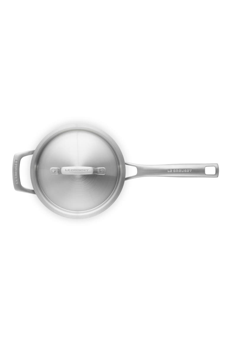 3-Quart Essential Stainless Steel Saucepan, Alternate, color, STAINLESS STEEL