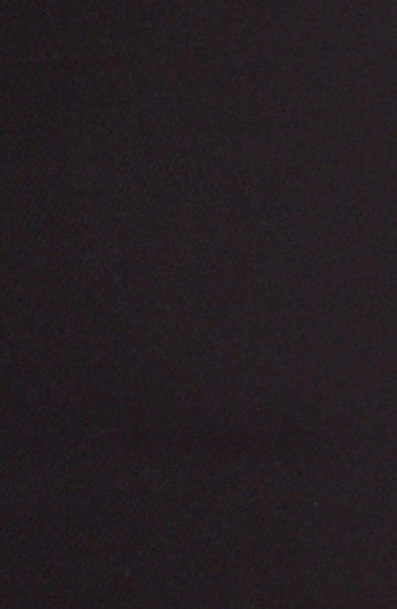 Valentino Garavani Feather Trim Off the Shoulder Crepe Minidress, Alternate, color, 