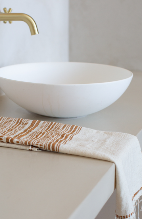 Sabahar Genale Hand Towel In Brown