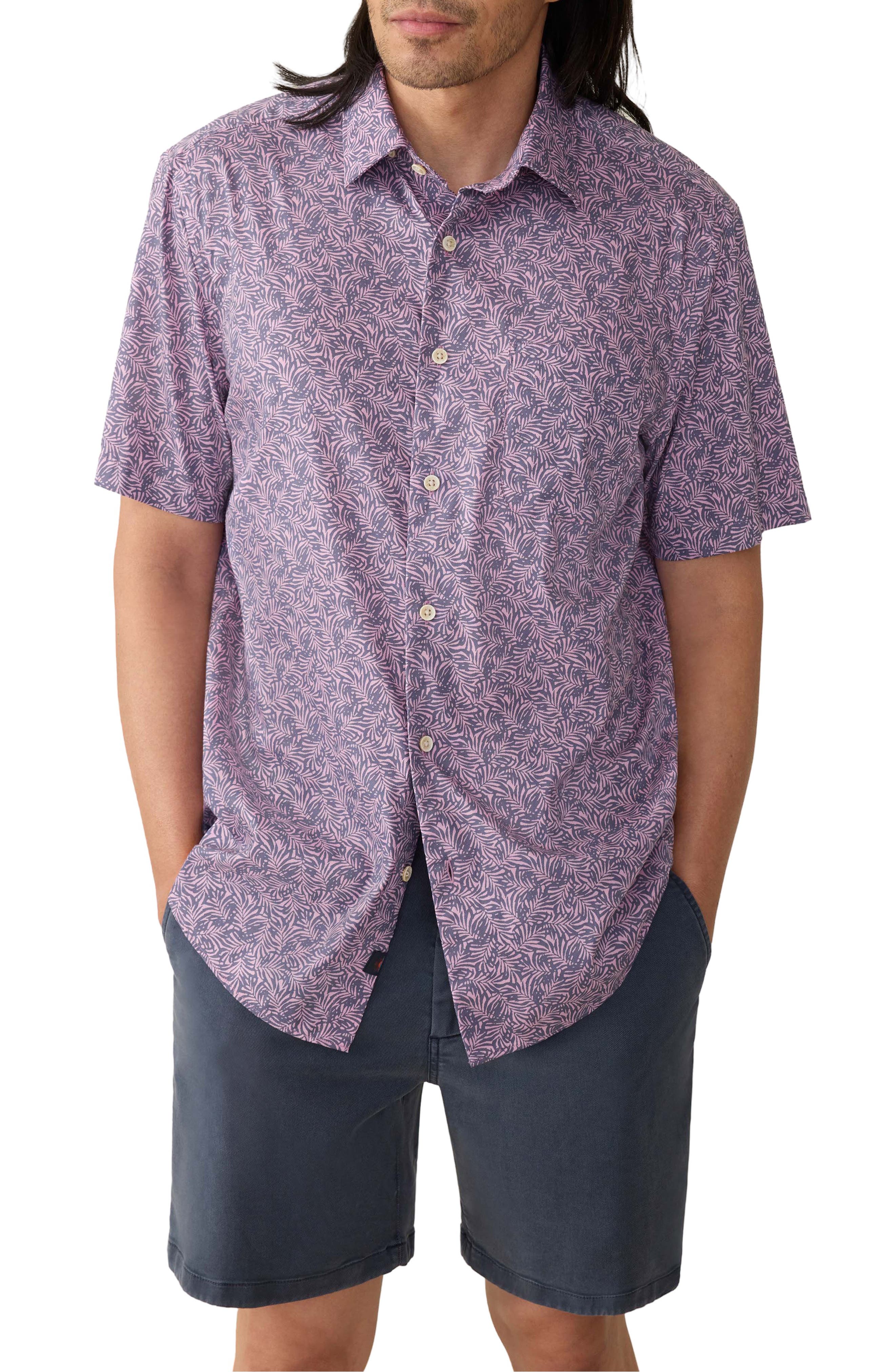 Faherty Movement Monterrey Short Sleeve Button-Up Shirt