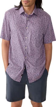 Faherty Movement Monterrey Short Sleeve Button-Up Shirt