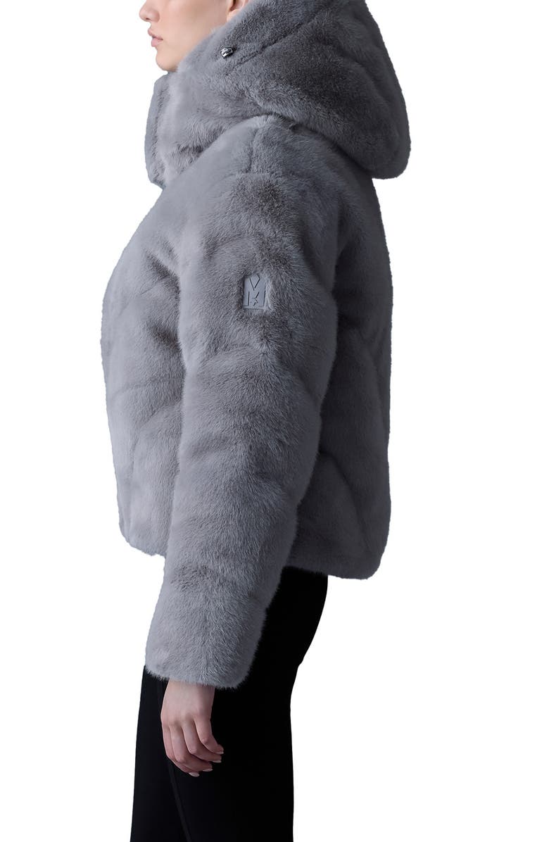 Mackage Anik Faux Fur Quilted 750 Fill Power Down Jacket with Removable Hood, Alternate, color, 