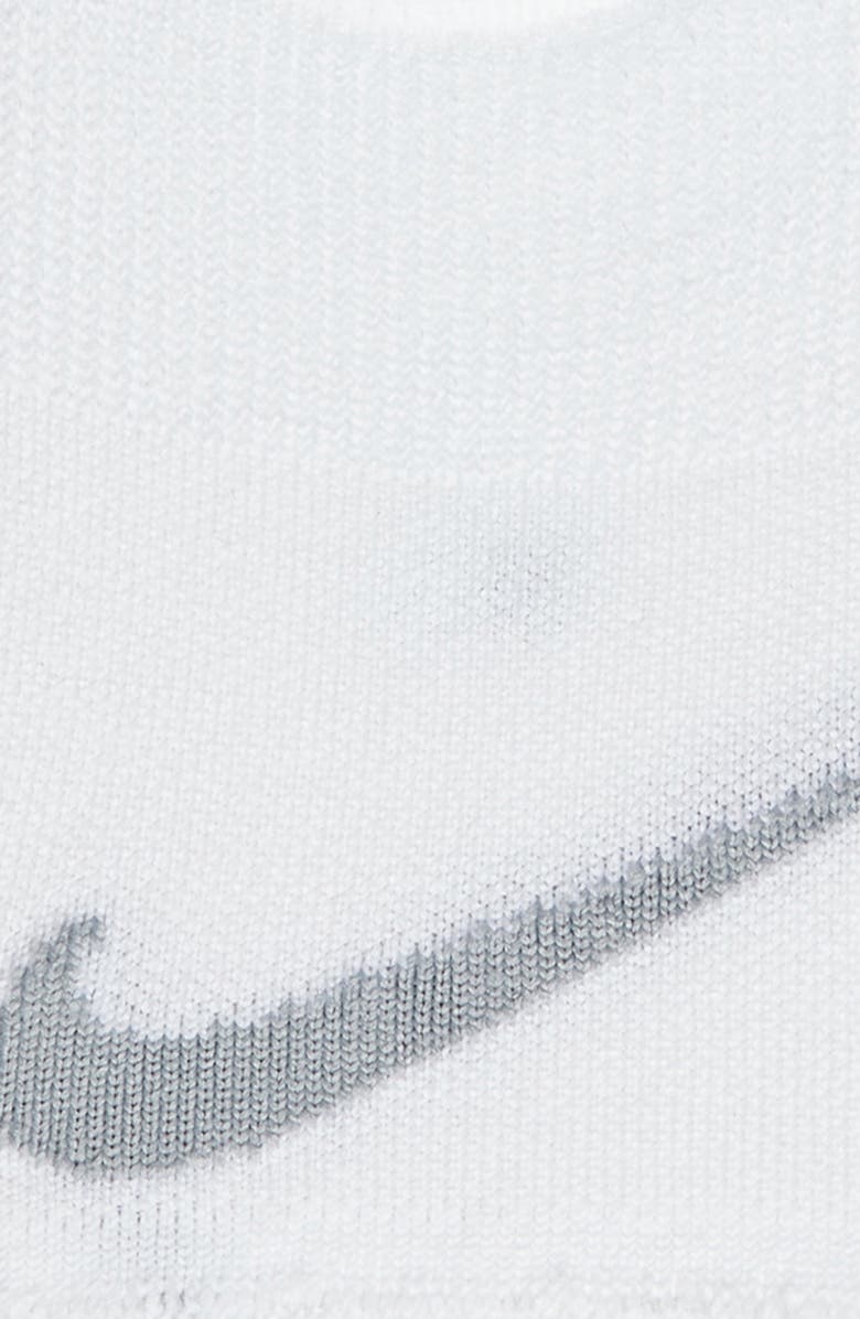 Nike Everyday Plus Assorted 3-Pack No-Show Socks, Alternate, color, 101 White/Wlfgry