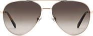 Fossil 60mm Pilot Sunglasses
