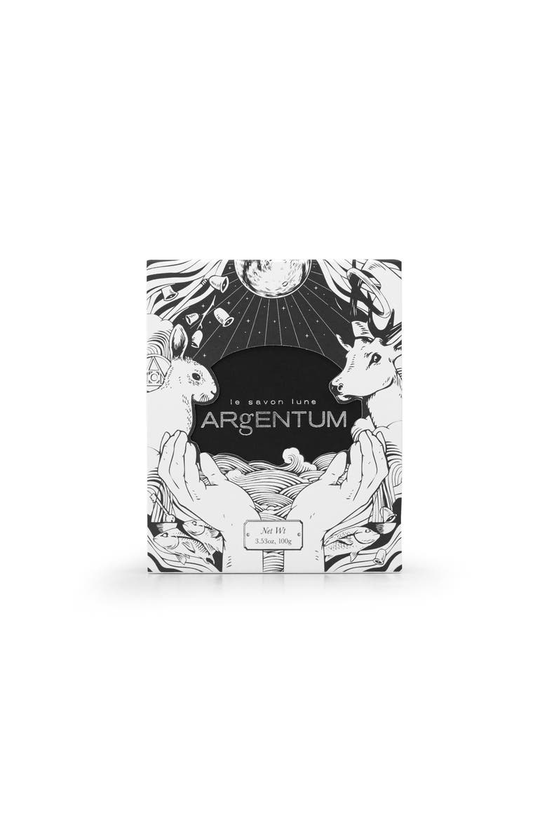 ARgENTUM Le Savon Lune Illuminating Silver Cleansing Bar, Alternate, color, NO COLOR