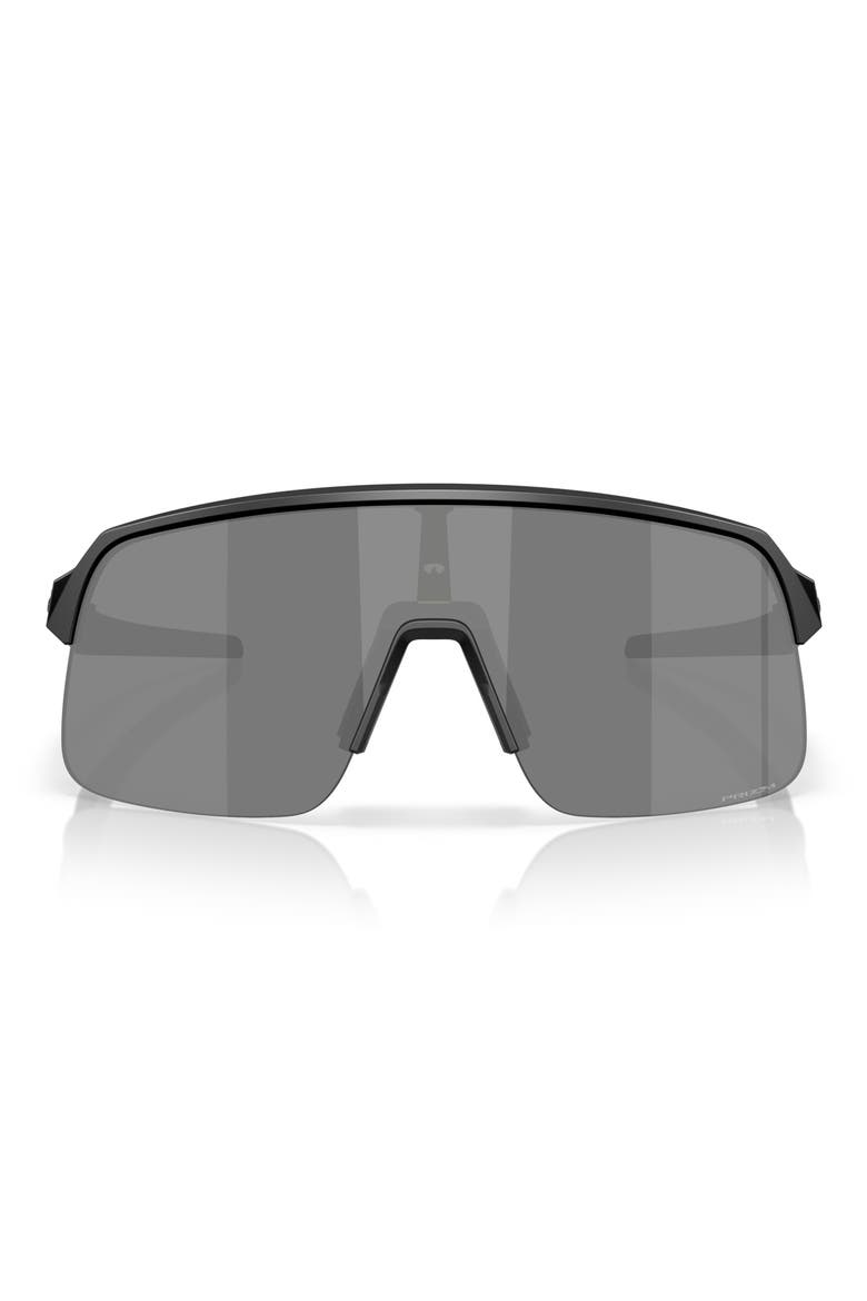 Sutro Lite 134mm Prizm™ Wrap Shield Sunglasses, Main, color, MATTE BLACK / PRIZM BLACK