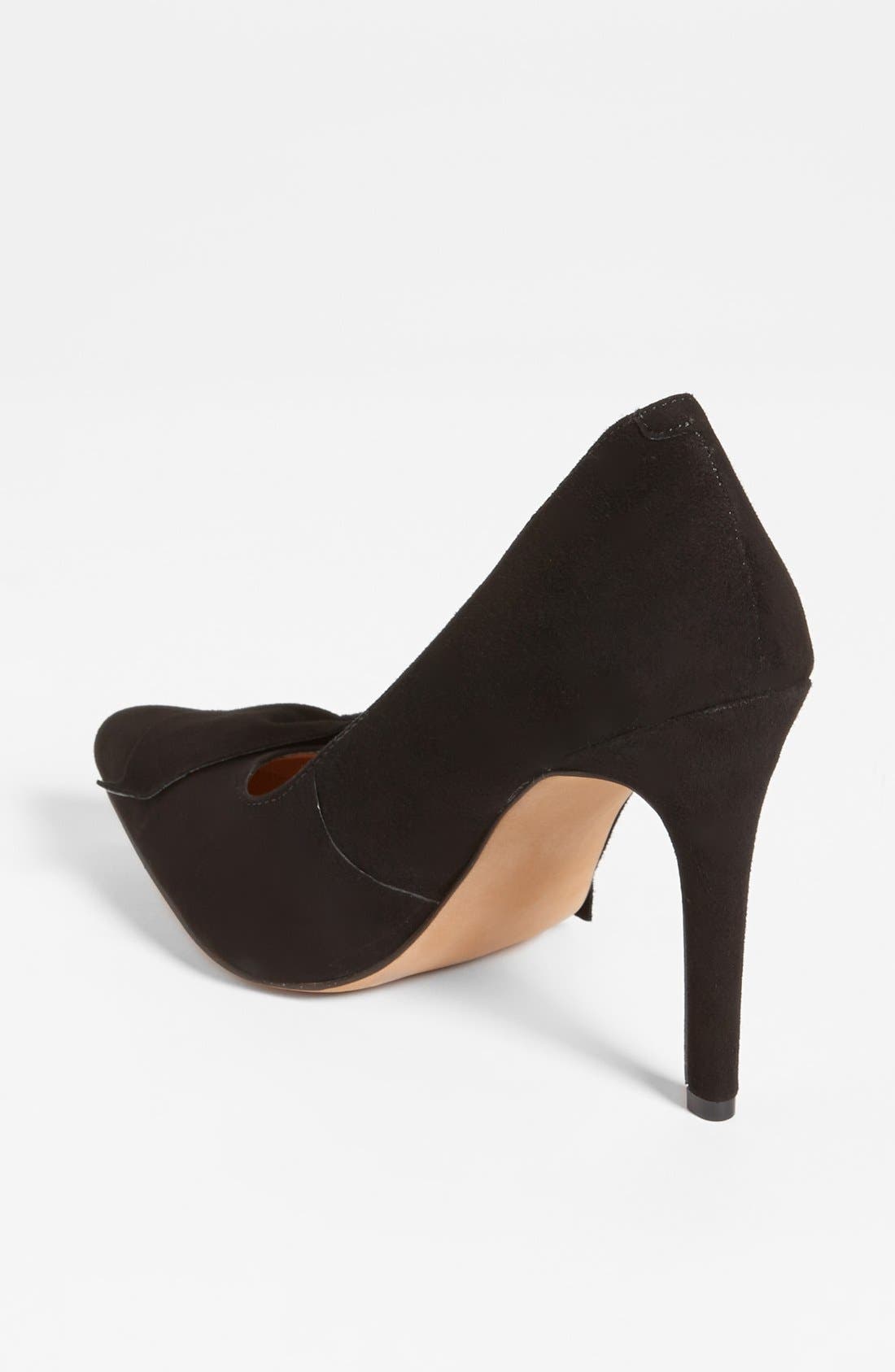 'Elisa' Pump, Alternate, color, BLACK