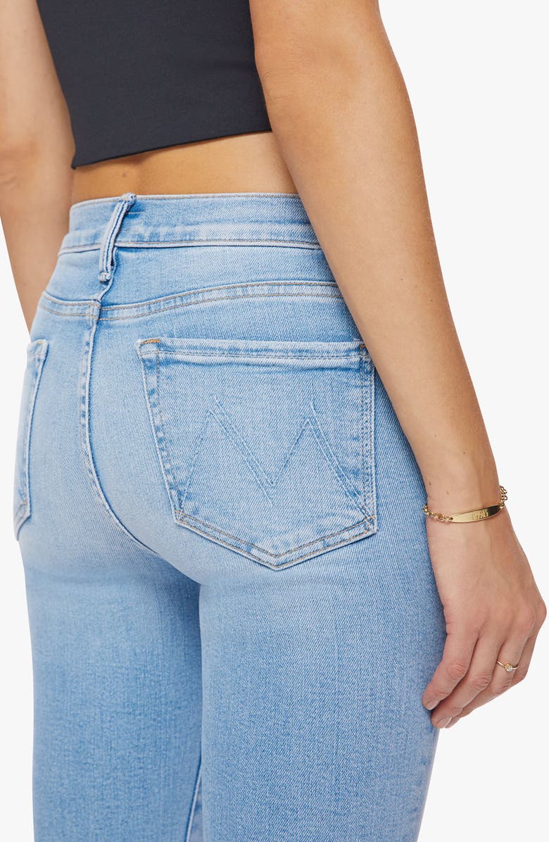 MOTHER The Outsider Heel Slim Bootcut Jeans, Alternate, color, 