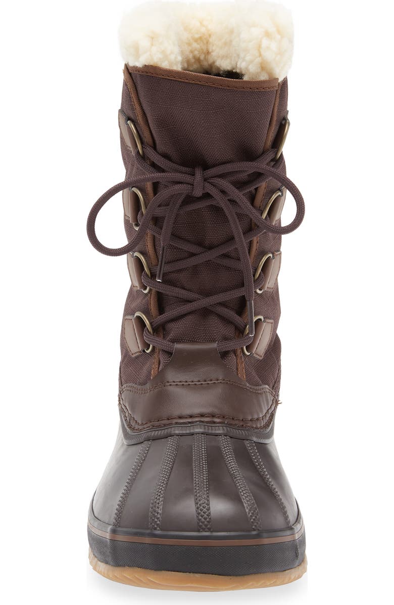 SOREL 1964 PAC<sup>™</sup> Nylon Waterproof Boot, Alternate, color, Blackened Brown/ Tobacco