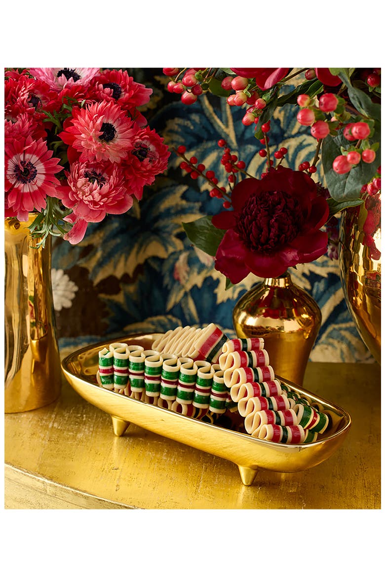 Valerio Large Footed Bowl, Alternate, color, GOLD
