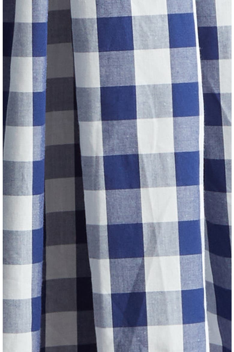 Tao Comme des Garçons Gingham Cotton Midi Dress with Hand
