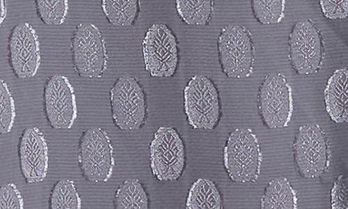 Dr2 By Daniel Rainn Daniel Rainn Long Sleeve Swiss Dot Blouse In Gray