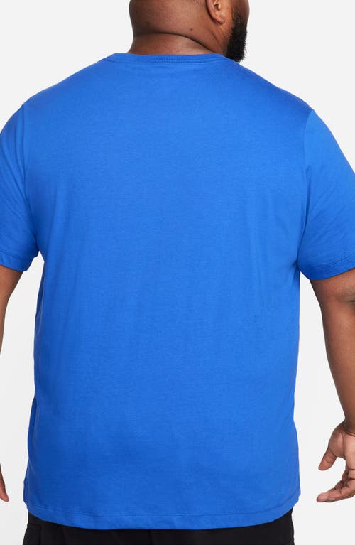 Nike Sportswear Club Crew Neck T-shirt In Game Royal
