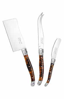 FRENCH HOME Laguiole 3-Piece Cheese Knife Set