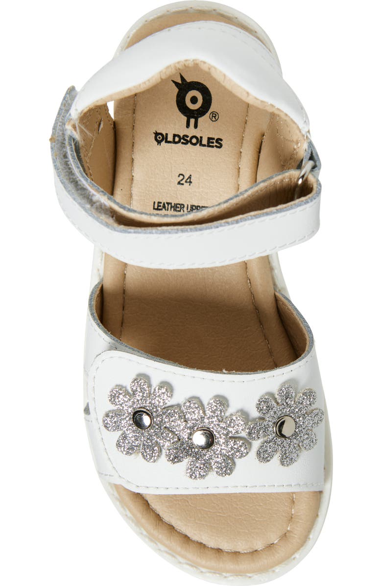 OLD SOLES Flower Sandy Ankle Strap Sandal, Alternate, color,