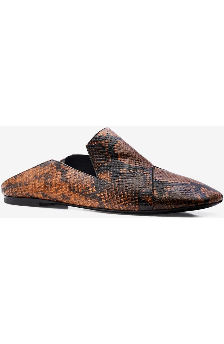 IRO Phyton Tuxedo Flat, Alternate, color, Black / Cognac