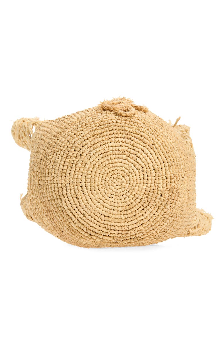 Ruslan Baginskiy The Openwork Raffia Hat Bag, Alternate, color, Natural Straw
