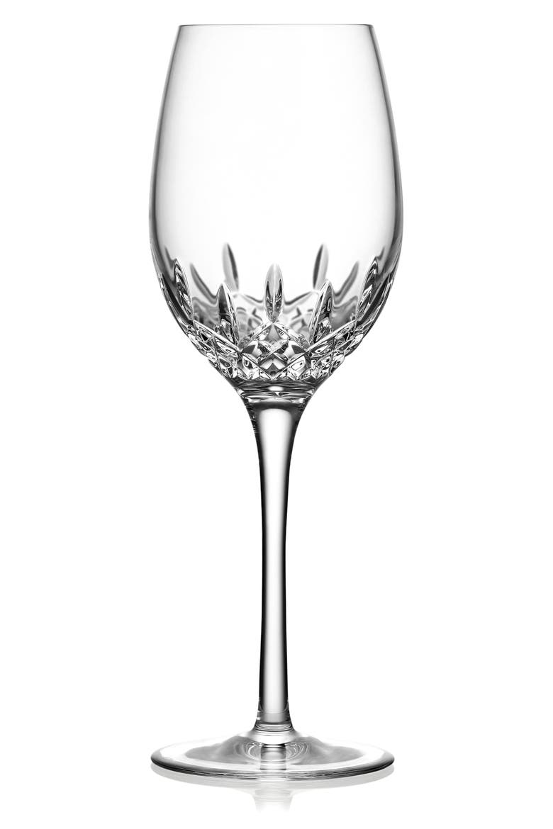 Lismore Essence Lead Crystal Medium Wine Goblet, Main, color, NO COLOR
