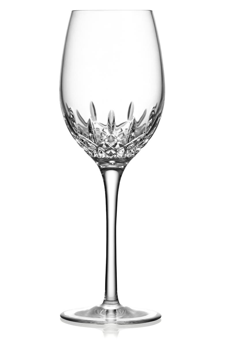 Waterford Lismore Essence Lead Crystal Medium Wine Goblet, Main, color,