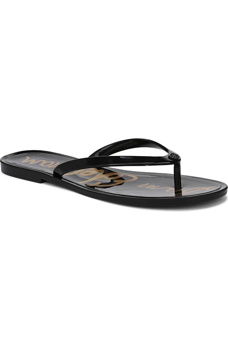 Sam Edelman Dean Flip Flop, Main, color, Black