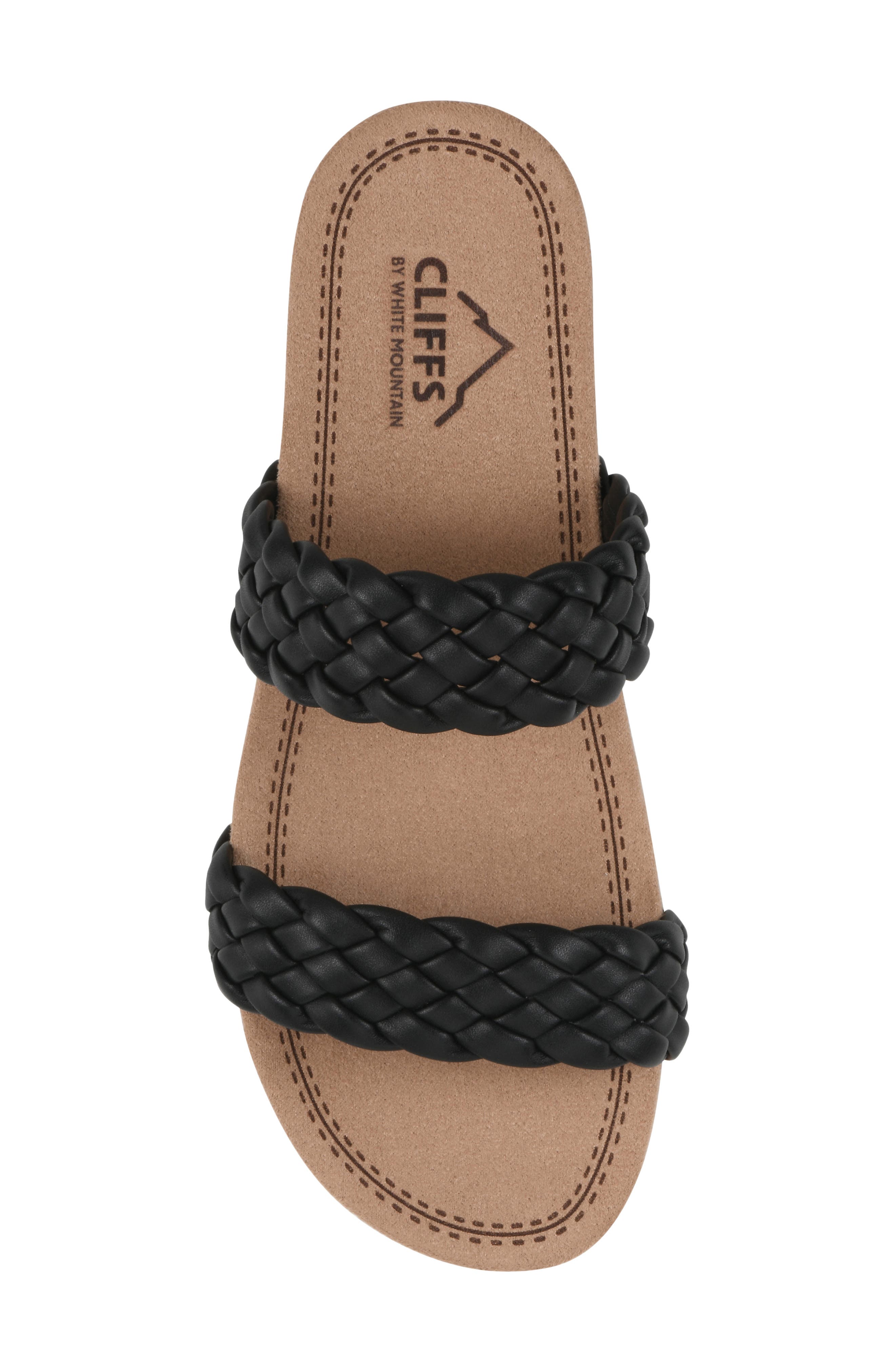 CLIFFS BY WHITE MOUNTAIN Truly Slide Sneaker, Alternate, color, Black/ Smooth