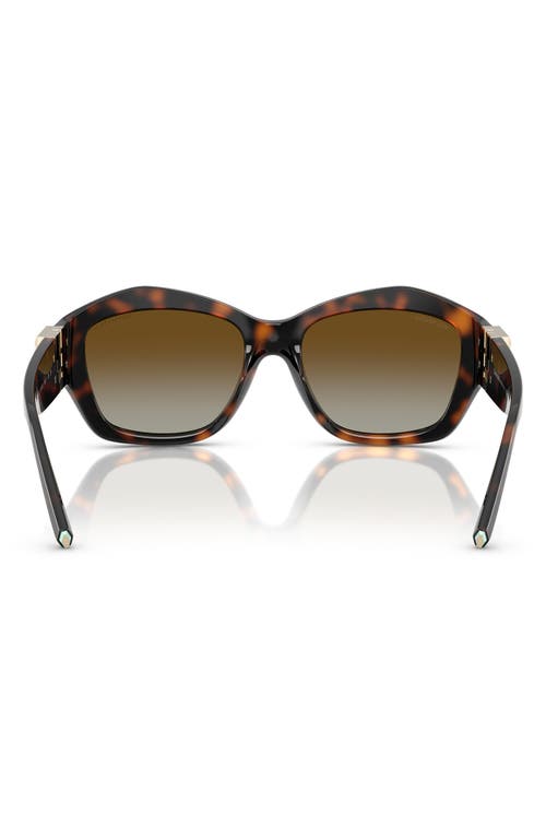 Tiffany & Co . 54mm Gradient Pillow Sunglasses
