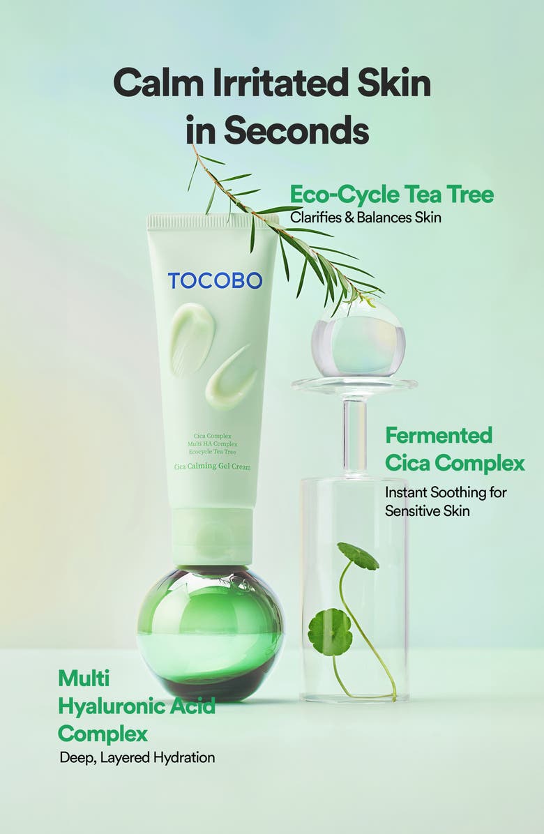 Tocobo Cica Calming Gel Cream, Alternate, color,