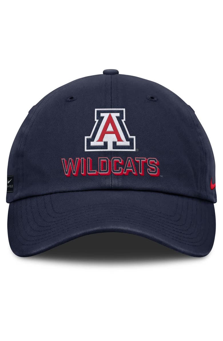 Nike Men's Nike Navy Arizona Wildcats 2025 On-Field Club Adjustable Hat, Alternate, color, Navy
