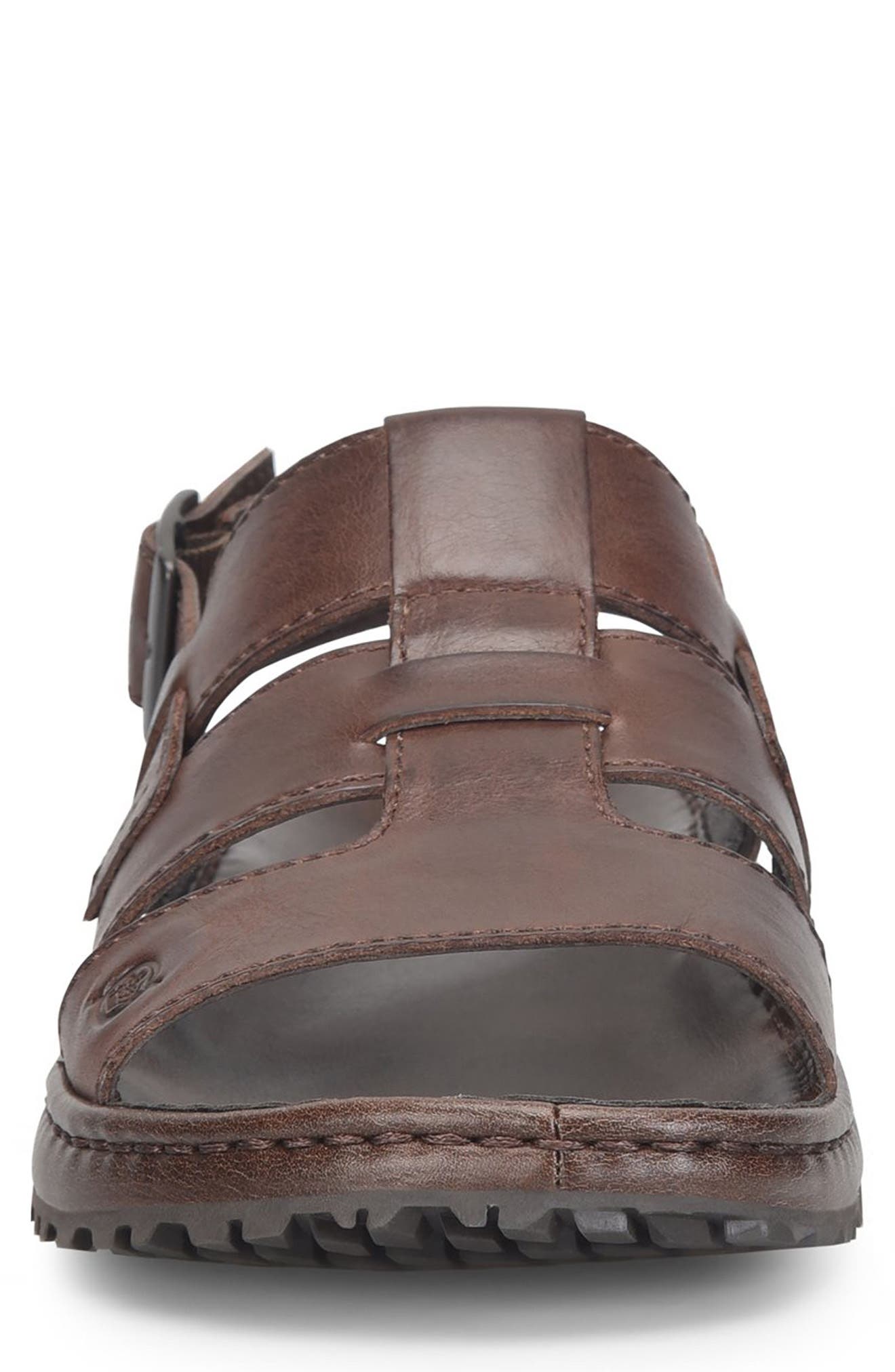 Børn Corey Fisherman Sandal, Alternate, color, Brown