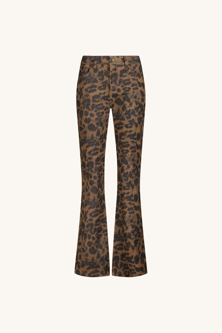 Marilyn Straight Leg Jeans, Alternate, color, Leopard